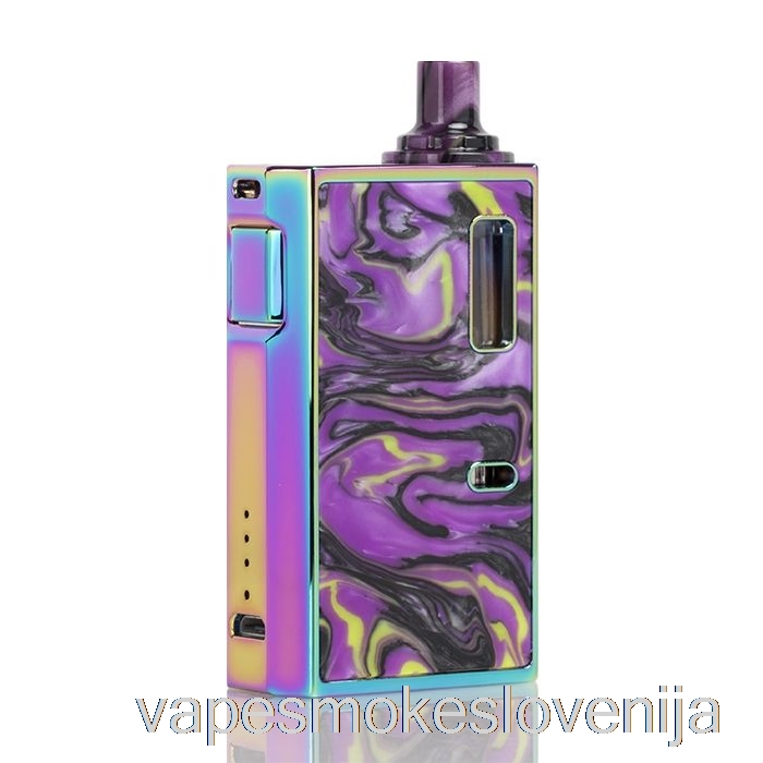 Vape Petrol Ijoy Merkur 12w Aio Pod Sistem Mavrično Kristalno Vijoličen